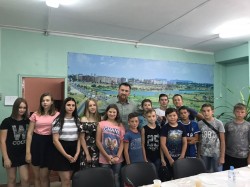 Встреча депутата с творческой и спортивной молодежью в 21 округе.