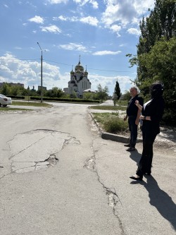 21 округ. Ремонт въездов-дорорг-наказ избирателей.