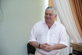 Волгодонской пансионат престарелых и инвалидов получил подарки ко Дню города