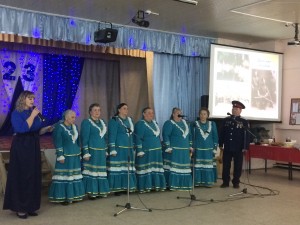 Празднование Дня защитника Отечества в округе №10.