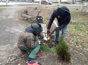 Благоустройство в 8 округе продолжается