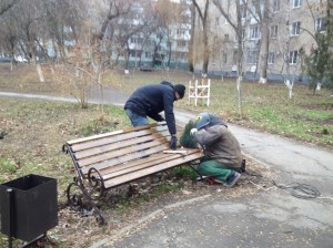 Благоустройство в 8 округе продолжается