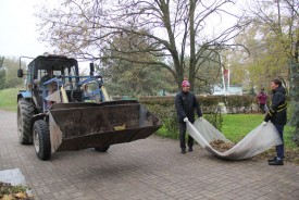 В Волгодонске состоялся традиционный осенний субботник