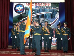 Волгодонский учебный центр ФПС удостоен собственного знамени