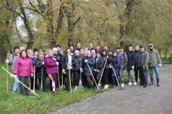 В Волгодонске состоялся традиционный осенний субботник