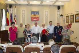 Лучшие супружеские пары Волгодонска поздравили за любовь и верность друг к другу 