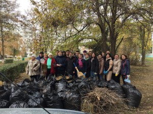 Субботник в округе 18.