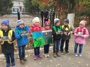Акция "Газон - не место для парковки"