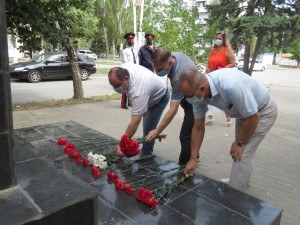 Георгий Ковалевский почтил память легендарного донского атамана Матвея Платова