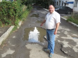 В округе № 4 Волгодонска приведут в порядок участок внутриквартального проезда