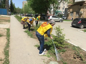 Субботник в 8 округе