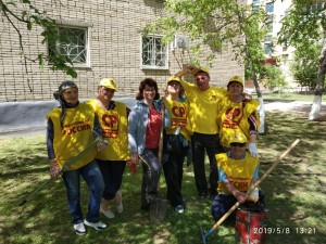 Субботник в 8 округе