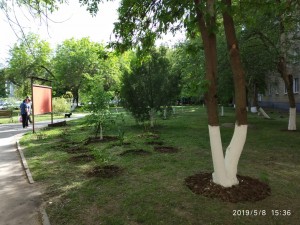 Субботник в 8 округе