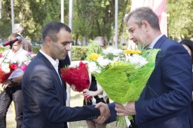 Первые лица города поздравили врачей с профессиональным праздником