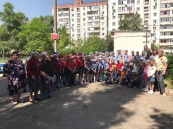 В избирательном округе №15  прошёл Митинг Памяти и возложение цветов в честь 74-ой годовщины Победы в ВОВ