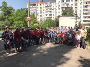 В избирательном округе №15  прошёл Митинг Памяти и возложение цветов в честь 74-ой годовщины Победы в ВОВ
