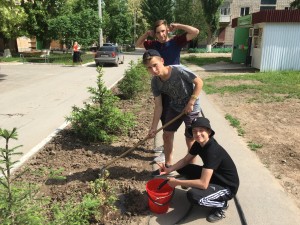 Благоустройство в 8 округе продолжается