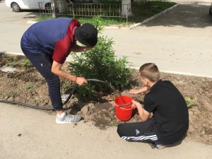 Благоустройство в 8 округе продолжается