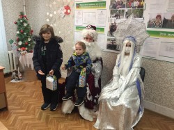 Новый год в округе 18