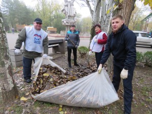 Депутат округа № 4 Георгий Ковалевский принял участие в общегородском субботнике