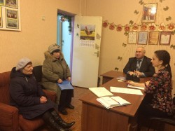 Милосердов А.М. на приеме граждан в 21 округе