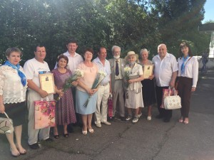 Округ 18. Поздравление юбиляров супружеской жизни.