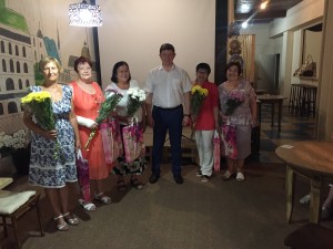 Округ 18. Поздравление актива округа с юбилеями.