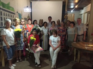 Округ 18. Поздравление актива округа с юбилеями.