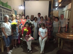 Округ 18. Поздравление актива округа с юбилеями.