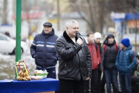 На Масленицу волгодонцы угощались блинами и водили хороводы