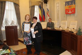Подведены итоги конкурса на лучшее новогоднее оформление приемных депутатов Волгодонской городской Думы.