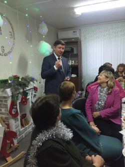 Округ 18. Оптимисты встречают Новый год