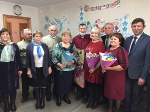 Округ 18. Чествование юбиляров супружеской жизни.