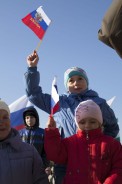 Чуть менее пяти тысяч волгодонцев прошли маршем по улицам в День народного единства