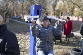 Новая спортивная площадка – подарок жителям округа №15 от своего депутата