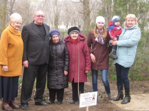 30 марта с избирательного округа №16 стартовала городская акция «Дерево Памяти»