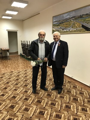 Депутат Пётр Петрович Горчанюк вручил памятные медали «35 лет ликвидации аварии на Чернобыльской АЭС»