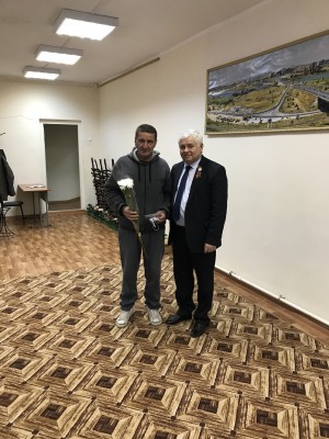 Депутат Пётр Петрович Горчанюк вручил памятные медали «35 лет ликвидации аварии на Чернобыльской АЭС»