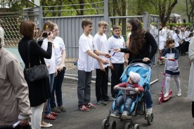 В праздник Первомая горожанам показали обновленный парк Победы