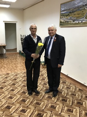 Депутат Пётр Петрович Горчанюк вручил памятные медали «35 лет ликвидации аварии на Чернобыльской АЭС»