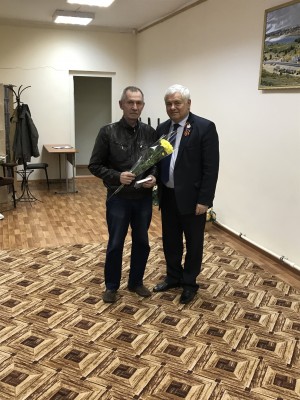Депутат Пётр Петрович Горчанюк вручил памятные медали «35 лет ликвидации аварии на Чернобыльской АЭС»