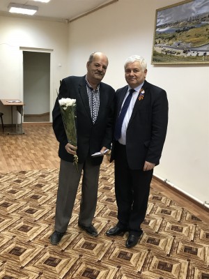 Депутат Пётр Петрович Горчанюк вручил памятные медали «35 лет ликвидации аварии на Чернобыльской АЭС»