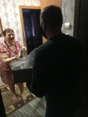 Сергей Асташкин  лично раздал 200 противовирусных наборов