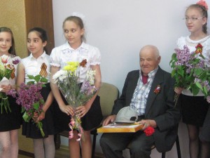 Десант к ветеранам Великой Отечественной войны