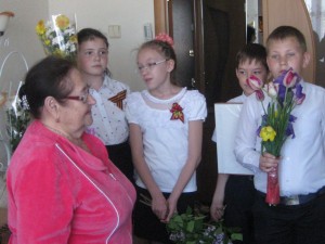 Десант к ветеранам Великой Отечественной войны