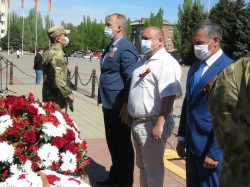 Депутат округа №  4 Георгий Ковалевский принял участие в митинге памяти на площади Победы
