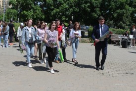 Волгодонцы почтили память строителя Юрия Чечина