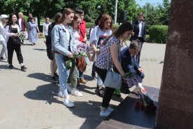 Волгодонцы почтили память строителя Юрия Чечина