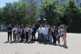 Волгодонцы почтили память строителя Юрия Чечина