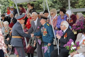 В Волгодонске прошёл парад, посвящённый 71 годовщине Победы в Великой Отечественной войне